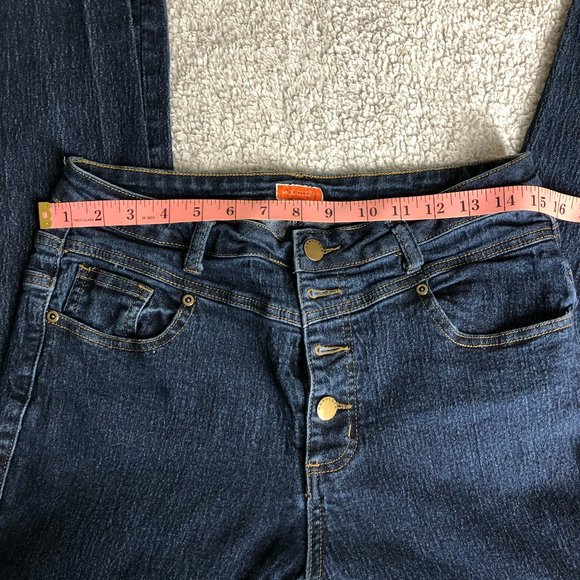 MODCLOTH KARAOKE SONGSTRESS JEANS SIZE 12 - Picture 4 of 9